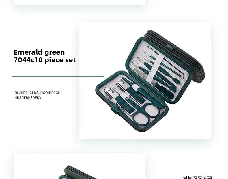 KIT PROFISSIONAL DE UNHAS Manicure & Pedicure 7 a 18PCS