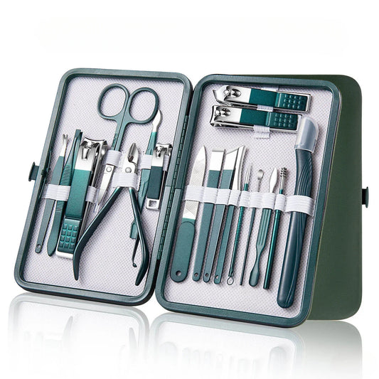 KIT PROFISSIONAL DE UNHAS Manicure & Pedicure 7 a 18PCS